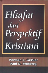 Filsafat Dari Perspektif Kristiani