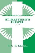 Interpretation Of St. Matthew's Gospel, The