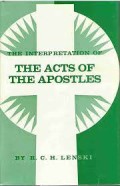 Interpretation Of The Acts Of The Apostles, The