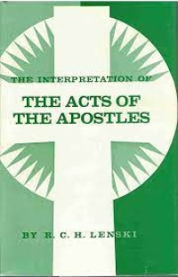 Interpretation Of The Acts Of The Apostles, The