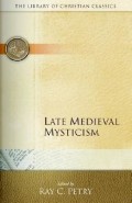 Late Medieval Mysticism