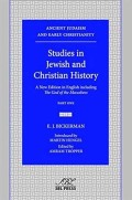 Studies in Jewish and Christian History